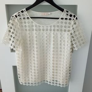 Tory Burch short sleeves blouse size M
